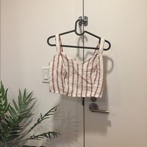 Forever 21 Tops - f21 striped crop top size medium Forever 21 Tops - f21 striped crop top size medium